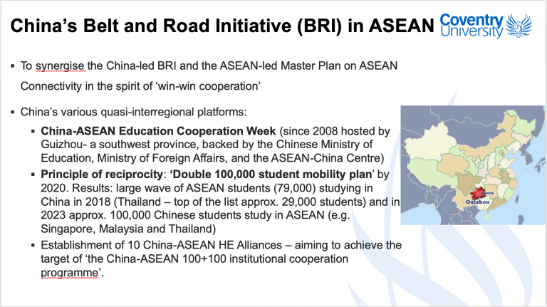 1-QA slide on China ASEAN HE Cooperation